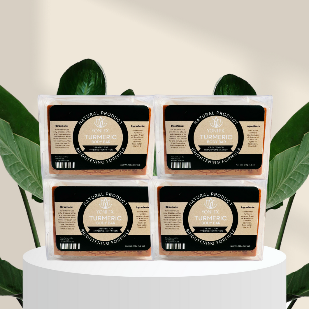 Turmeric Body Bar Month Supply